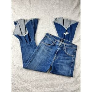 Citizens Of Humanity Flare Drew Flounce High Rise Chahaha Jeans - Sz 27 - J